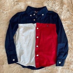 Tommy Hilfiger | Boy's Collared Button Down Shirt, EUC, Size 4
